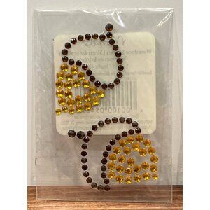 Michaels Rhinestone Stickers Acorn embellishment bling diamond gem